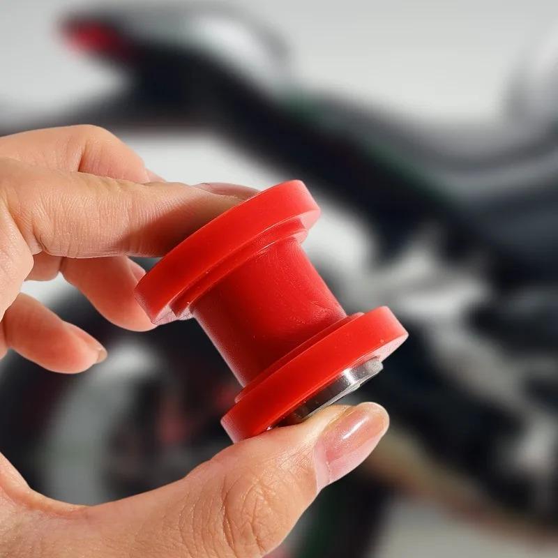 Galet de guidage de chaîne Motorchain 8/10mm Réduire le bruit de la chaîne Tendur de chaîne de transmission Protection des chaînes de transmission Outil de réparation de moto DIY