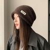 Breathable Wool Beanies Hat Trendy Knitted Hat Keep Warm Winter Pullover Hat  Apparel Accessories