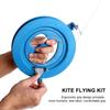 LIOOBO Kite String Spool, Kite Flying Reel, Outdoor, for Kids and Adults, 20cm Diameter, 300m