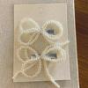 2PCS Hair Clip Artificial Pearls Flower Hairpin Side Bangs Clip Shopping Sidepin Side Pin Lady Hair Styling Tool
