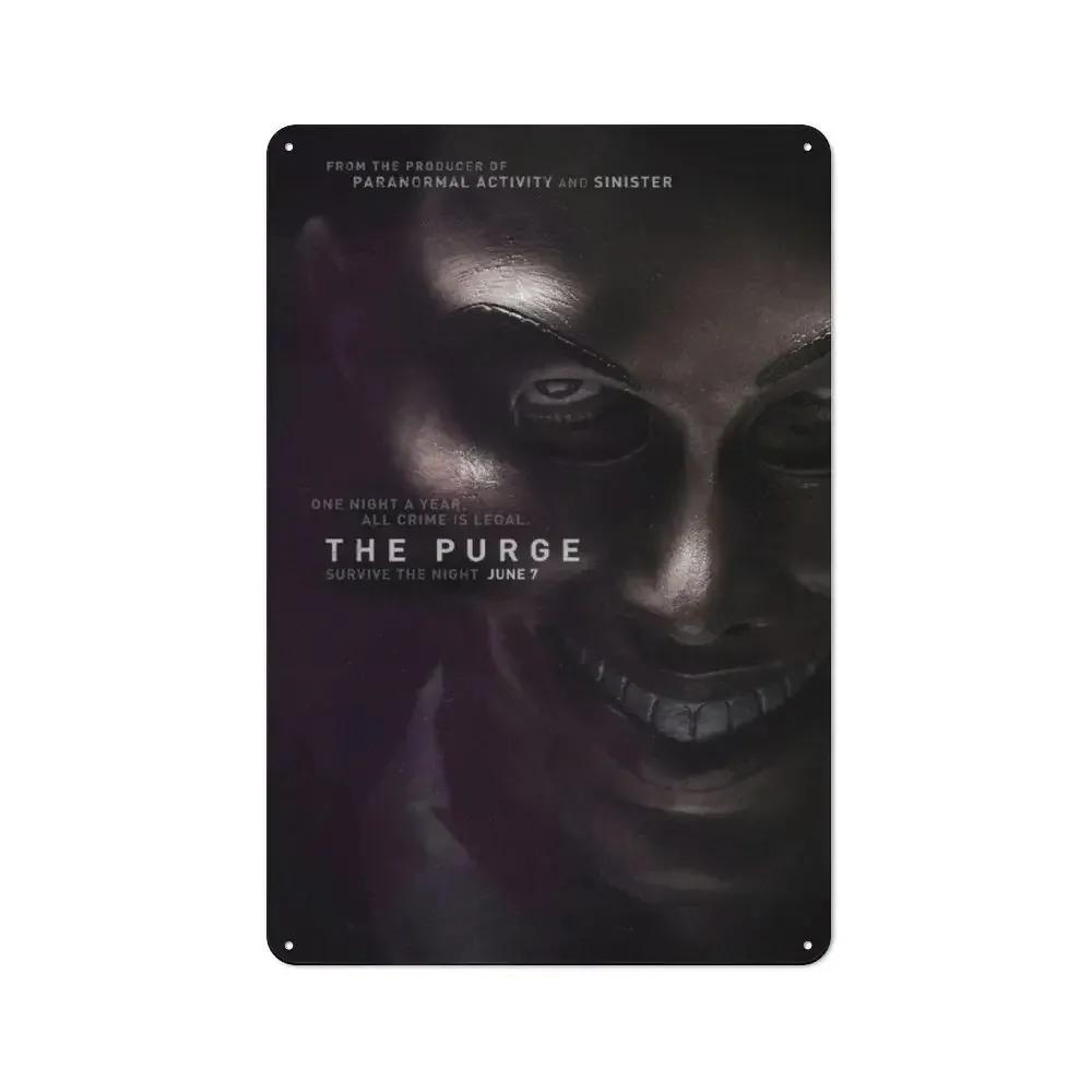 Klassischer Horrorfilm Metall Alte Filme Vintage Blechschild Dekoration Garage Club Werkstatt Man Cave Bar Hotel Café Wanddekoration