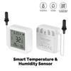 WiFi Temperature Humidity Sensor with External Probe APP Monitoring Smart Home Hygrometer Plants Aquarium Winery Digital Humidity Gauge Meter