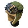Winter Aviator Pilot Hat Thermal Insulated Ear Flap Windproof Goggle Design for Cycling Outdoor Men Women Cold Weather