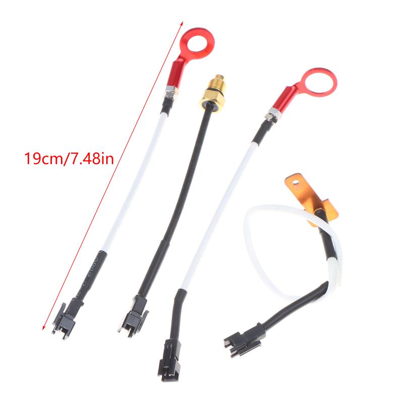 Motorcycle Water Temperature Gauge Sensor Connector Extension Line Water Tank Temperature Plug Accessories