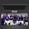 Baltimore Ravens Players Mouse Pad, Large Gaming Desk Mat, Non-slip XXL Mousepad for Laptop & Tablet, Mini PC Playmat with Stitched Edges