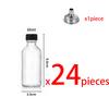 Modern Glass Liquid Bottles with Lids,Suitable for Ginger Juice,Oil,Mini-60Ml Eco-Friendly Juice Containers with Pouring Funnel