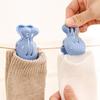 Cartoon Whale Seamless Laundry Clothespins Clothes Pegs Quilt Socks Underwear Towels & More Hangers Fixed Large Windproof Clip