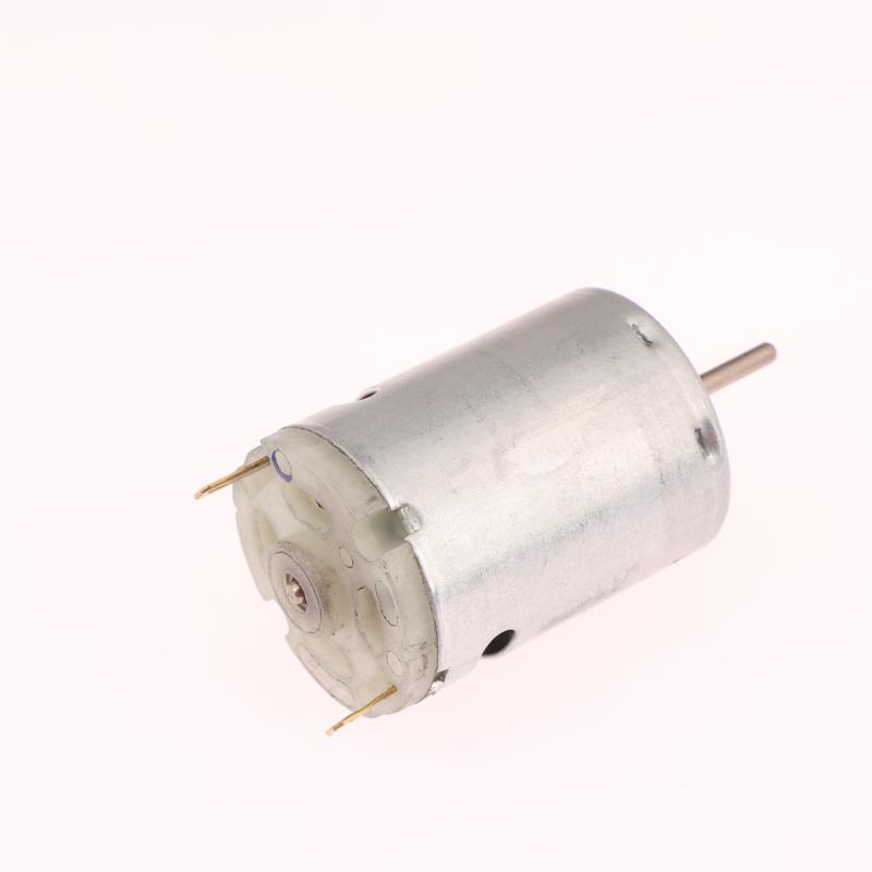 1 Stück Gleichstrommotor 12V 365 385 Hochgeschwindigkeit Kohlebürsten Elektromotor DIY Spielzeug Ventilator Mini Mikromotor für Haartrockner