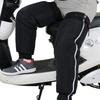 BWNK Motorcycle Knee Pads, Warm,, Electric Scooter Windproof Leg Guards, Fleece-Lined, Cycling Protective Gear, Thickened Black, 70CM