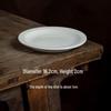 Ru Han White Porcelain Three-Compartment Dumpling & Dessert Plate