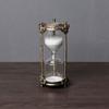 15/30 Minutes Hourglass Timer Golden Sand Clock Crafts Home Ornament  Office Desktop