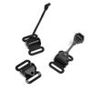 Carry Line Adjustment Buckle, Webbing Quick Adjust Spring Buckle with Two Channel Form for Field Carry Control Use Aid