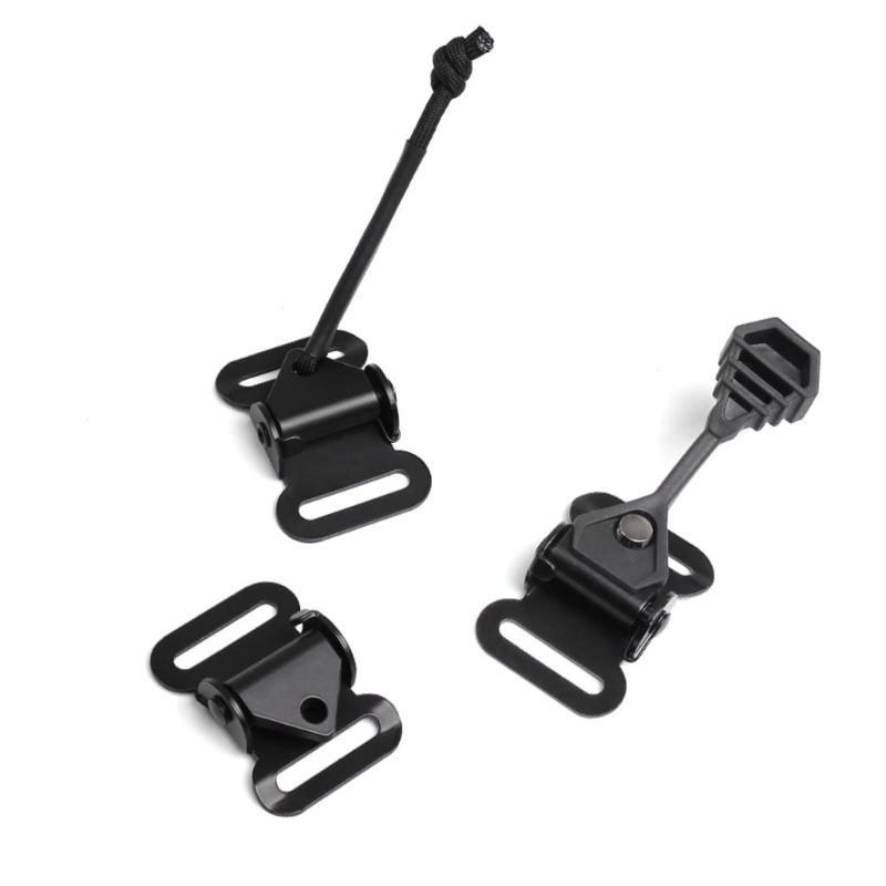 Carry Line Adjustment Buckle, Webbing Quick Adjust Spring Buckle with Two Channel Form for Field Carry Control Use Aid