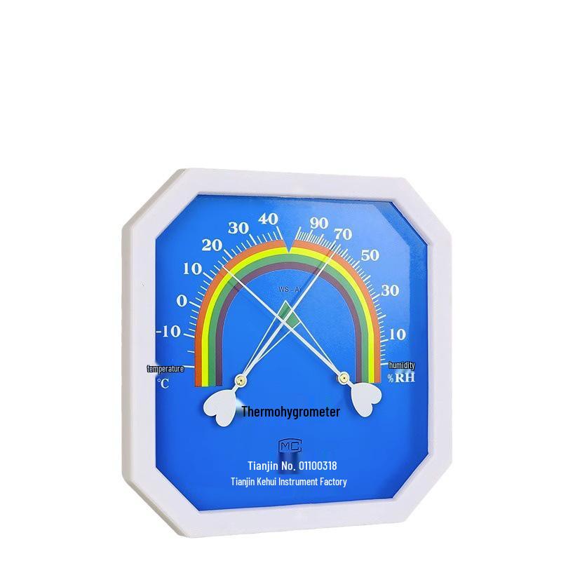 High-Precision Indoor Wall-Mounted Digital Thermohygrometer