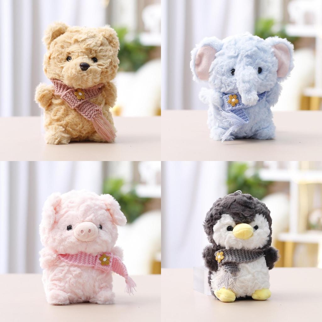 Plush Elephant Toy For Children Kids Soft Animal Plush Toy Gift For Girls