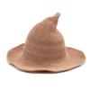 Thin Cotton Yarn Pointed Witch Hat Stage Show Halloween Wizard Magic Witch Witch Funny Hat