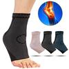 1Pcs Ankle Support Breathable Absorb Sweat Pressure Protection Joint Sprain Elastic Wrapping Knitted Nylon Ankle Guard Men Women