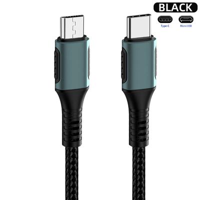 Typ C auf Micro-USB-Ladekabel, Datenkabel, PD-Schnelllade-Datenübertragung mit OTG-Funktion