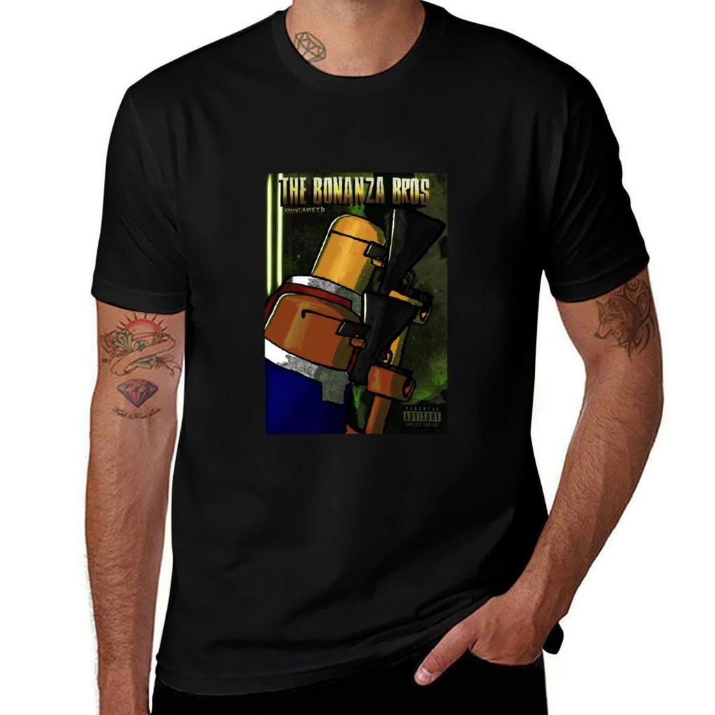 The bonanza bros TShirt Big Size Short Sleeve Tee for Unisex