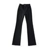 YPFF Trendy European & American Style Women's High Waist Slimming Flare Jeans with Heart Pocket.