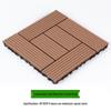 Waterproof WPC Balcony & Garden Flooring - Easy Snap-On, Anti-Corrosion, Ideal for Outdoors & Indoors.