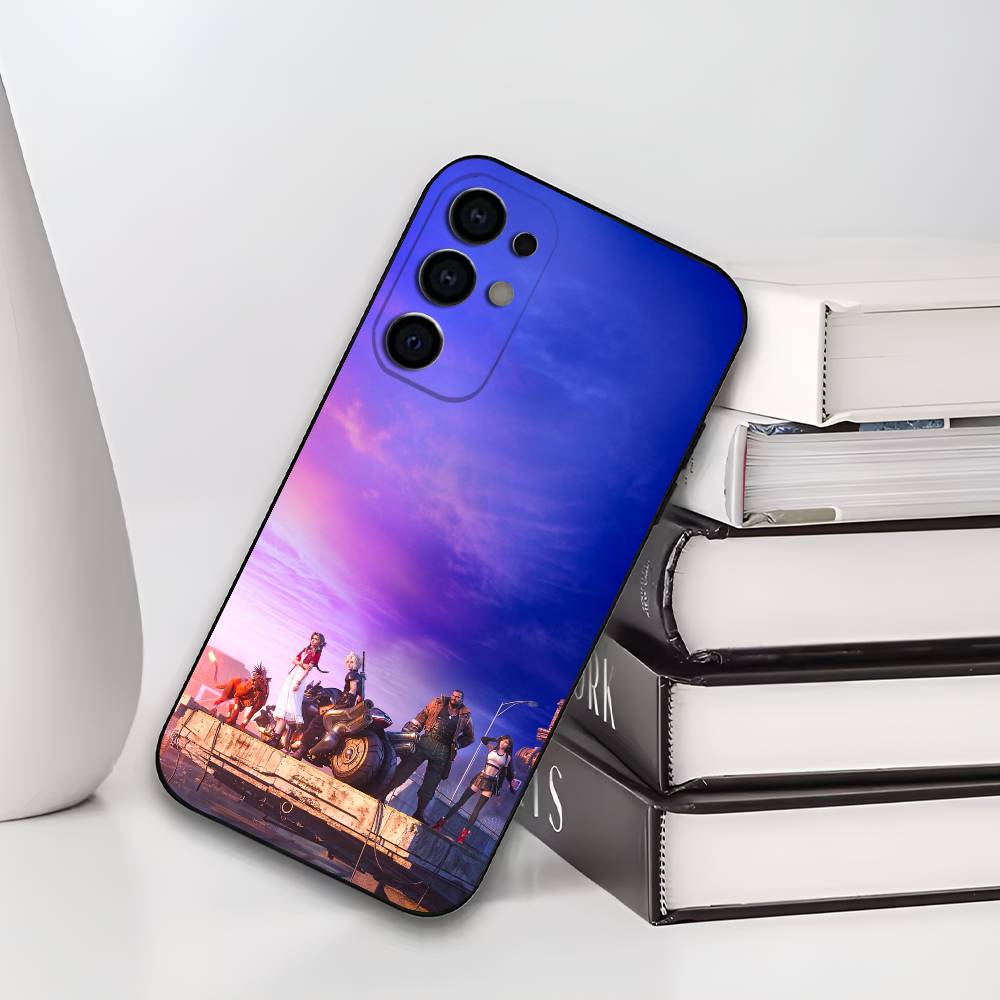 F-Final Game F-Fantasy Phone Case For Samsung S25,S24,S21,S22,S23,S30,Ultra,S20,Plus,Fe,Lite,Soft Black Cover