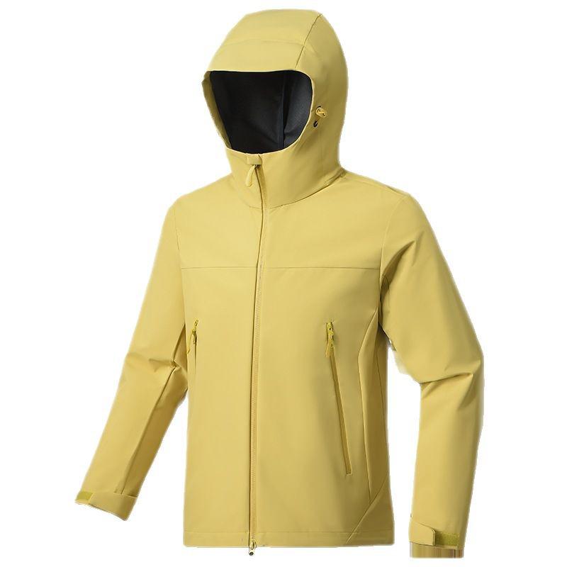 Unisexowy softshellowy wiatrówka górska - Lekka jednowarstwowa kurtka na wiosnę/lato 2025