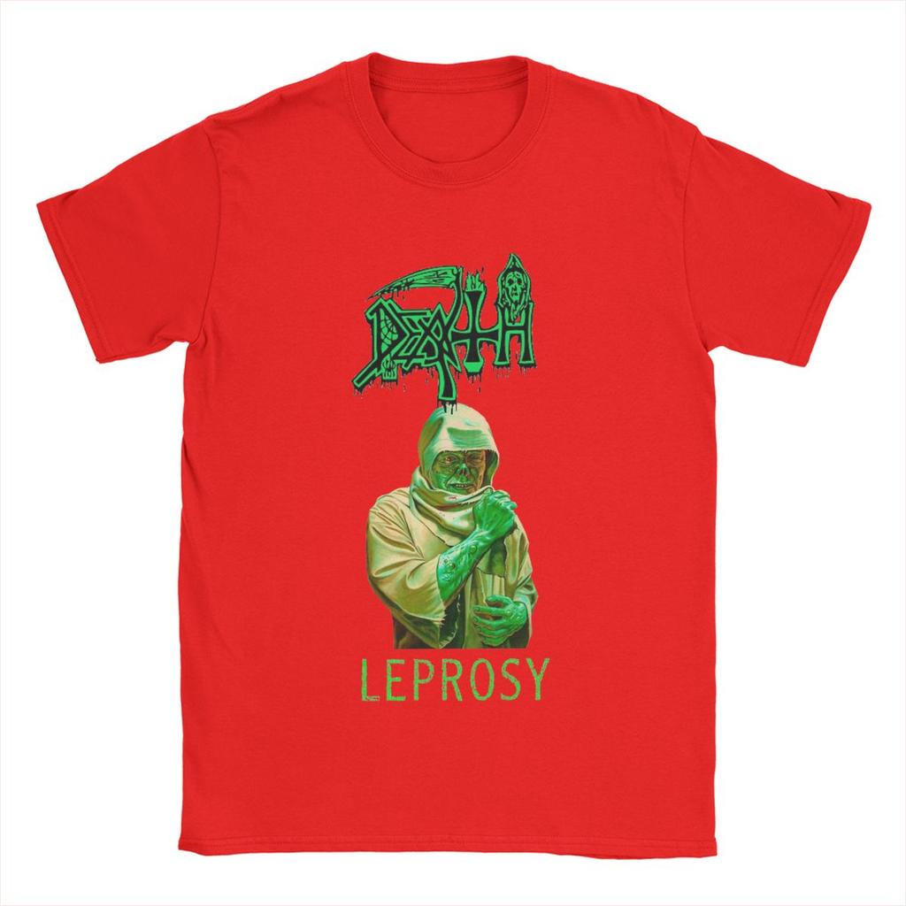 Summer Death Leprosy Death Metal Men Women's T Shirts Outfits Novelty Tee Shirt T-Shirts Cotton Gift Idea Clothing