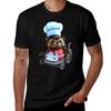Overcooked Raccoon Tshirt Basic Daily Outfit Short Sleeve Tee