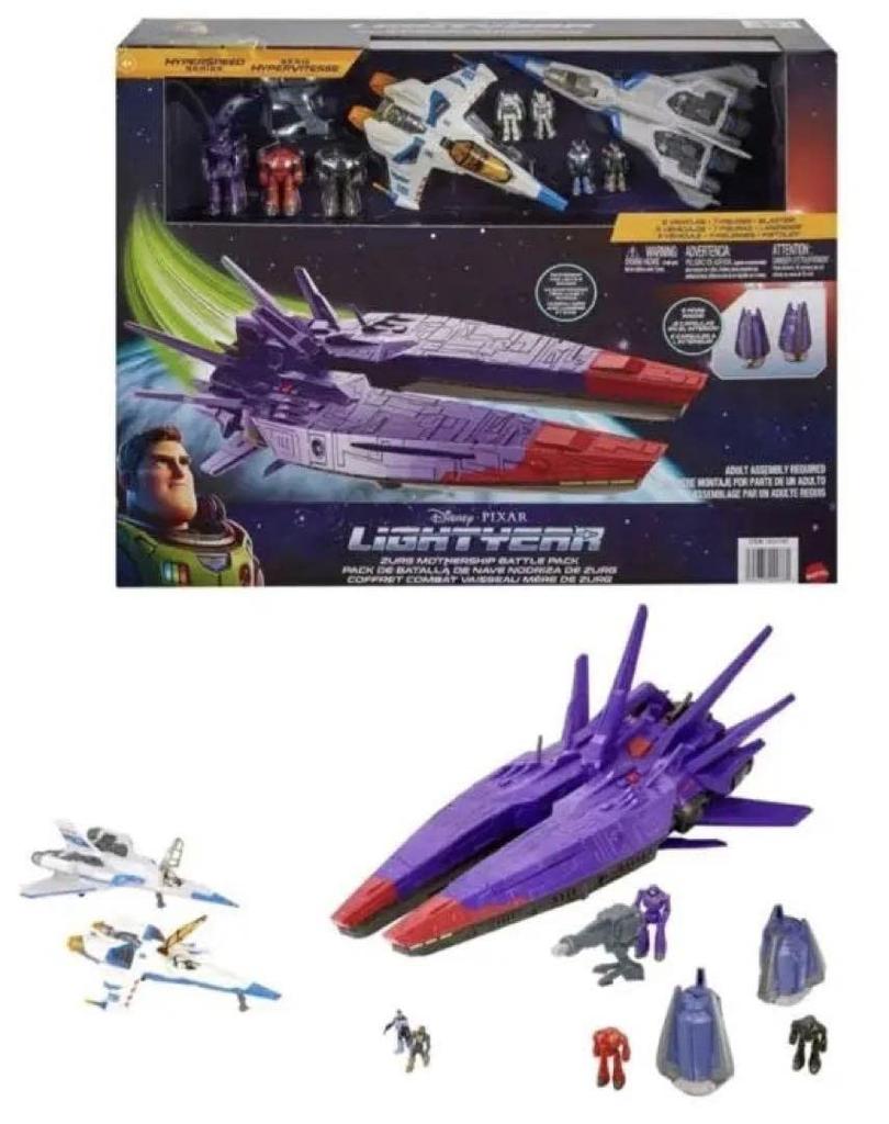 Buzz Lightyear Zurg Mothership Battle Pack Spaceship
