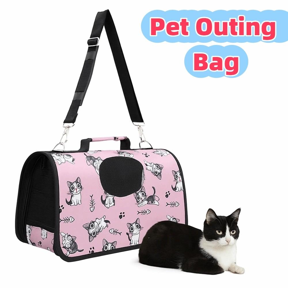 Breathable Pet Outing Bag Multi Functional Foldable Cat Bag Portable Pet Carrying Bag  Small Dogs