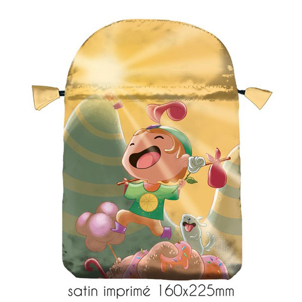 

Les Trésors De Lily [A1502] - разноцветный атласный мешочек для таро Happy - 22x16 см