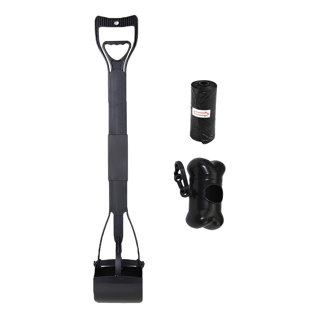 Pet Poop Pickup Clip Long Handle Foldable Dog Waste Cleaner Outdoor Poop Scooper Home Cleaning Excrement Tool Supplies