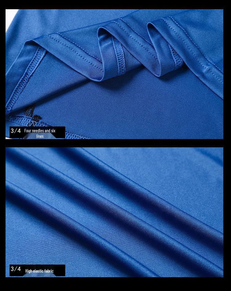 Ανδρικό Αθλητικό Συμπιεστικό T-Shirt Γρήγορου Στεγνώματος - Διαπνέον, Ελαστικό, Κοντομάνικο Τοπ Γυμναστικής