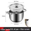 Kitchen Oil Storage Pot with Filter