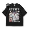 Vinícius Júnior T-Shirt, Brasilien Fußball-T-Shirt, Vini Jr Grafik-Top, Unisex-Fanbekleidung