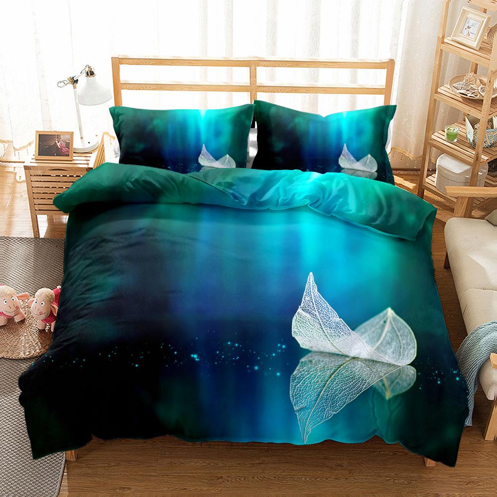 

Комплект постельного белья Maple Woods 3D Duvet Cover Set UK Single Double Queen US Twin Full King Size 140x210cm