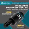 LIBRATON Torx Bit Socket Set, 3/8 inch (9.5 mm) Drive, S2 Steel, Star Bit Socket Set, T10-T60, Impact Torx Socket Set, 24-Piece Set