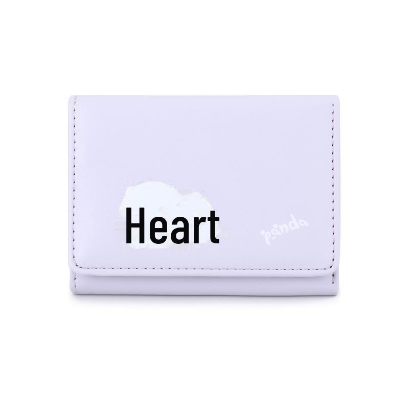 

Tailian женский милый мини-кошелек и держатель для карт с изображением панды фиолетовый