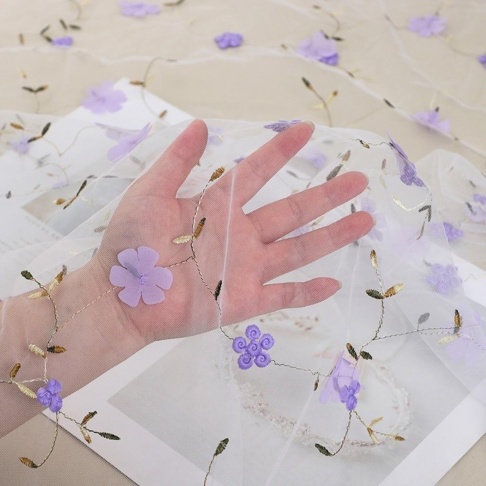 Polyester Tulle Table Runner 70x300CM Sheer Table Cover For Table Decoration