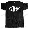 Mens Summer Cotton Brand Tshirt Loose Style T-shirt High Quality Fashion Casual Fishbone Print Casual Teeshirt for Him Plus Size