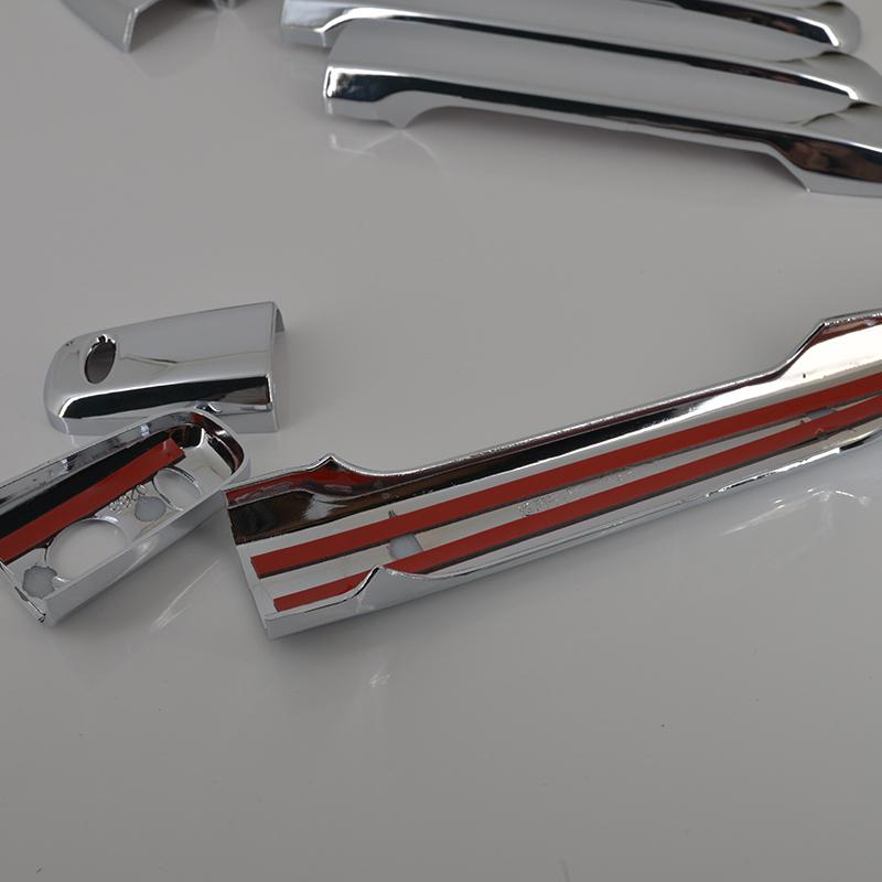 Smart chrome silver car side Door Handle Covers Trims For Mitsubishi Lancer CY2A CZ4A Galant Fortis IO EX 2007-2017 2012 2013