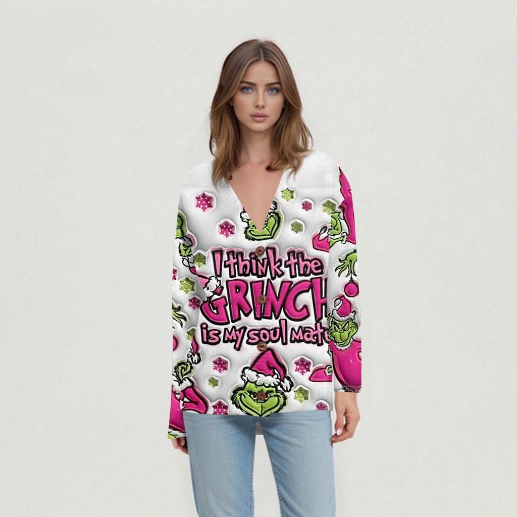 Women's Casual Everyday Tops Knitted Cardigan Jacket