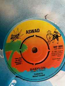 

7inch Record ASWAD Babylon WIP6693 Island Records 1981 UK Reggae Ska Dub Used