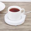 , Electric Cup Warmer Hter Pad Coffee T Milk Mug for T Milk Soup with Low Power Consumption, Light Weight Portable Mug Warmer Mat fo