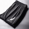 Mesh Ice Silk Casual  Men's Slimming Drawstring  Student Sweatpants Junior Wear Quick-drying Pants Plus Size