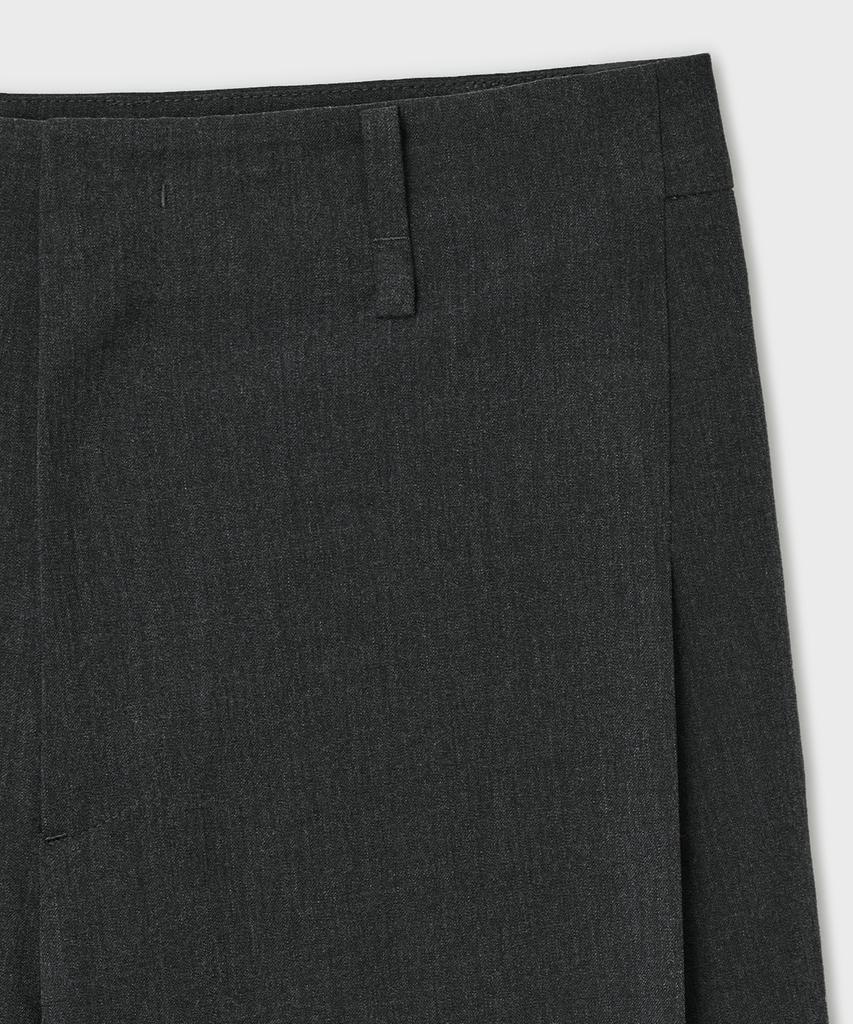 Bellie City Essential Slacks - Charcoal
