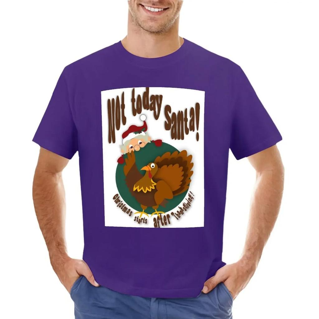 Not Today Santa T-shirt aesthetic clothes oversizeds anime clothes anime fitted t shirts for