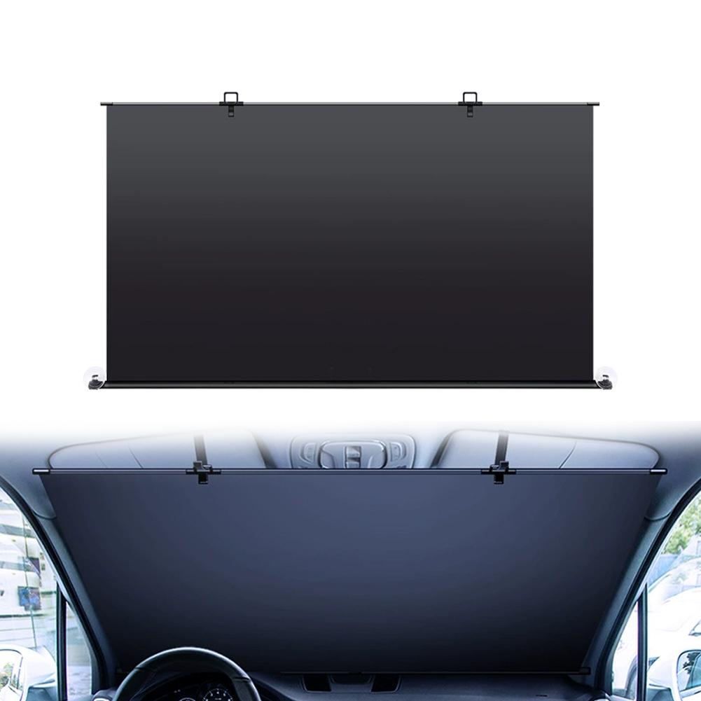 Car Sunshade Retractable Sunshade Front Windshield Summer Supplies Car Sunshade Front Windshield Privacy