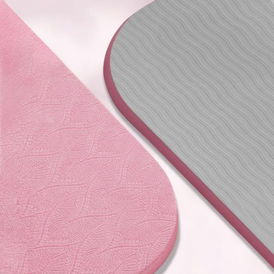 Saltea de Yoga Pliabilă Extra Groasă TPE Saltea de Exerciții Portabilă de Călătorie Anti-Alunecare Bărbați Femei Sală de Acasă Antrenament Pilates Pad de Podea